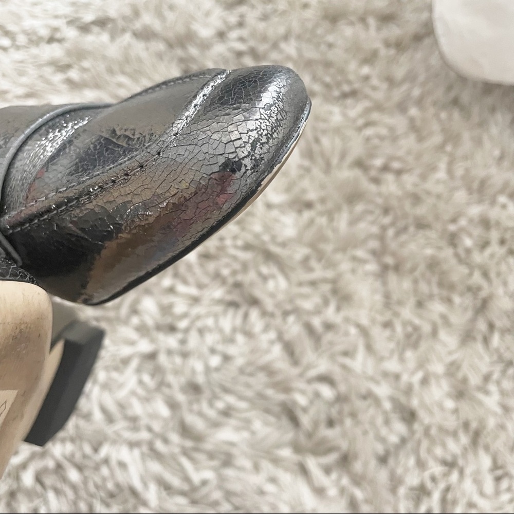 Michael Kors Emery Metallic Leather Loafers Women’s Size 6 - Picture 5 of 9